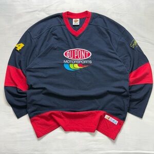 VTG Winners Circle Jeff Gordon NASCAR Embroidered Long Sleeve / Jersey